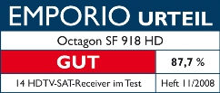 Test Octagon SF-918 (Emporio)