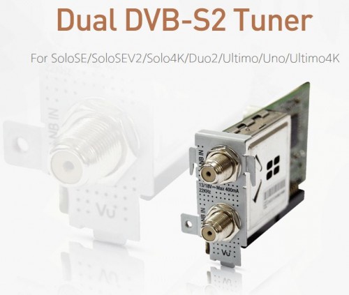 VU+ Dual-Twin DVB-S2 Tuner