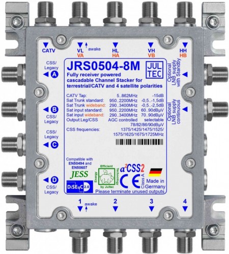 Jultec JRS0504-8M a²CSS2 Technologie im neuen Gehäuse (coming soon ...)