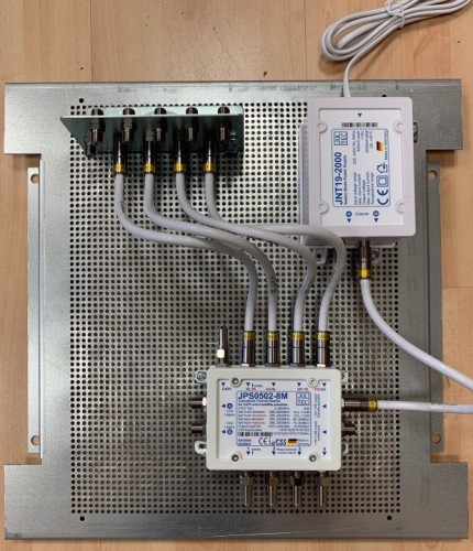 Jultec JPS0502-8M Lochblechplatte_Potentialausgleich_Aufbau_Satanlage-Unicable_EN50494