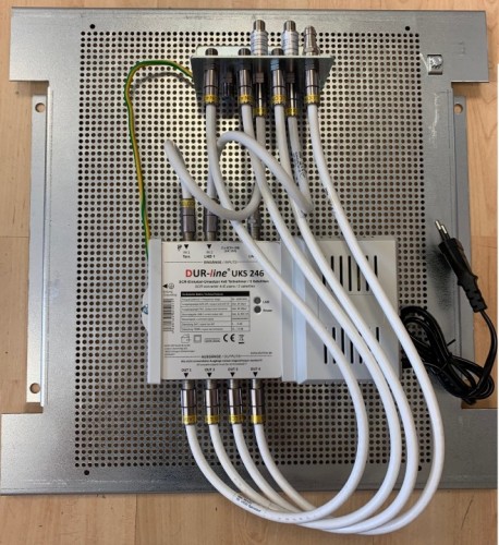 Dur-Line UKS246 Lochblechplatte Potentialausgleich