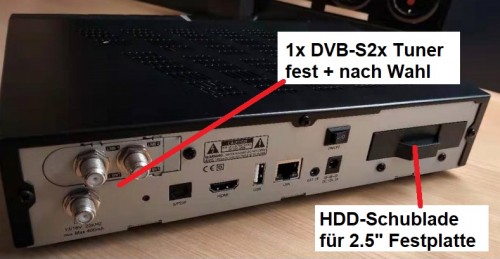 AX 4K BOX HD61 UHD 2160p E² Linux-Receiver