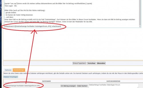 Dateianhänge hochladen Satanlagen-Forum