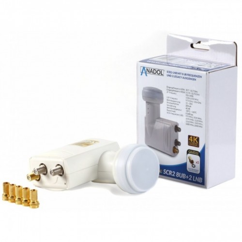 Anadol Gold-Line Unicable LNB 8 + 2 Legacy