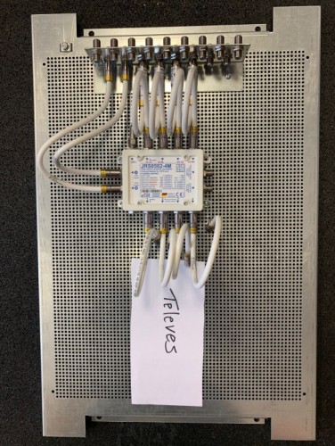 Jultec JRS0502-4M + TelevesMS512C Lochblechaufbau Potentialausgleich