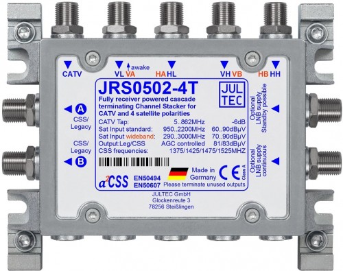 Jultec JRS0502-4T neues Gehäuse