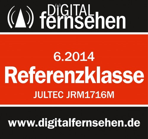 Jultec JRM1716M Test Digitalfernsen Ausgabe 06-2014 = Referenzklasse (M = auch Kaskade)