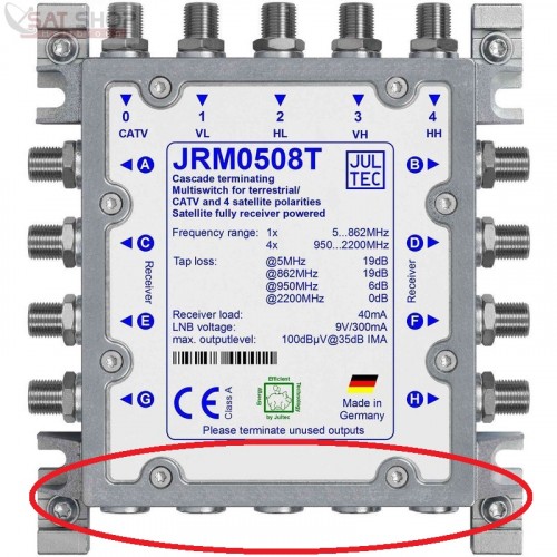 Jultec JRM0508T (T= terminiert, ohne Kaskadenausgänge)