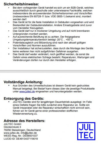 Jultec-Sicherheitshinweise_Anleitung_Entsorgung_Adresse.JPG