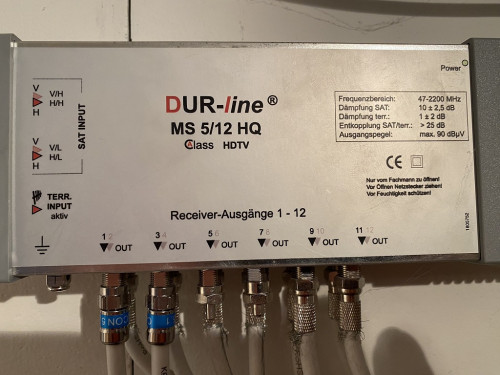 Stecker-Montage, ggf. schon das Problem für das akt. DECT-Problem (kein/schlechter Empfang Sport1, Dmax, Tele5) )