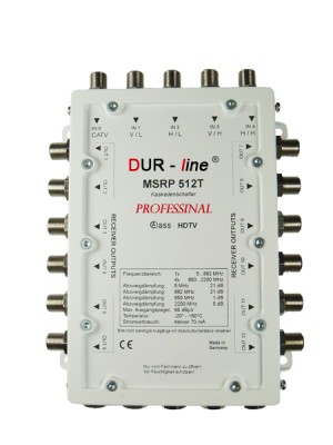 Multischalter 5/12 DUR-LINE MSRP 512T (receiver powered)