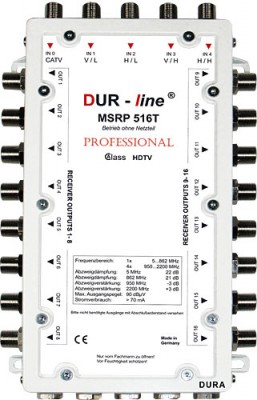 Multischalter 5/16 DUR-LINE MSRP 516T (receiver powered)