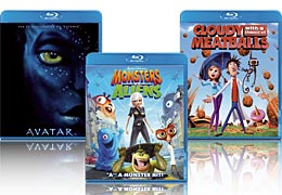 Im Frühjahr 2010 sollen die Animationsﬁlme zu den ersten 3-D-Blu-rays im Markt gehören. &quot;Avatar&quot; ist unverständlicherweise bislang nur in einer 2-D-Version angekündigt<br />Bild: 20th Century Fox, Dreamworks