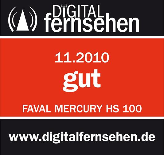 FaVal Mercury HS100 Testbericht &quot;Digitalfernsehen&quot;