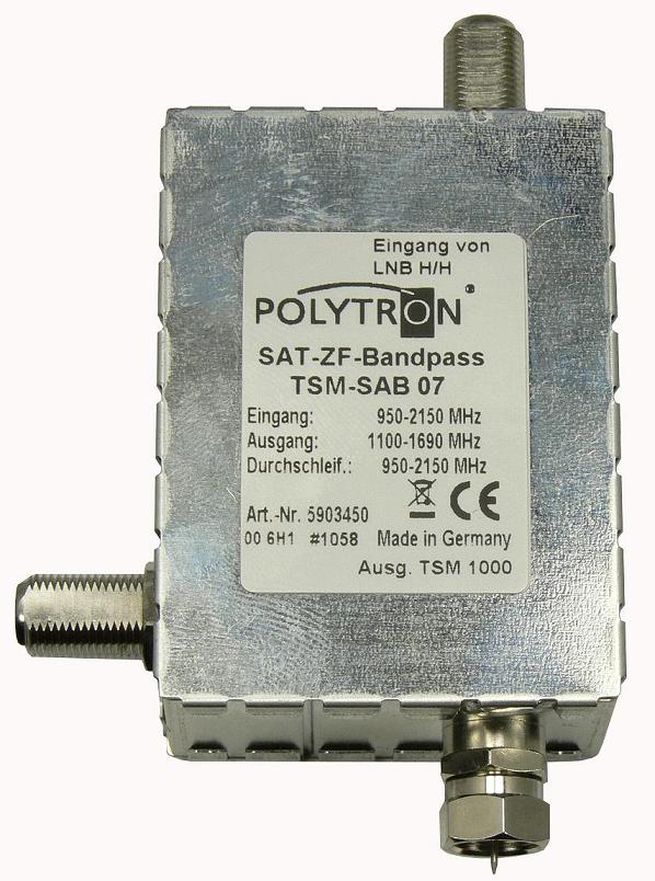 POLYTRON TSM-SAB 07 SAT-ZF-Bandpass-Filter