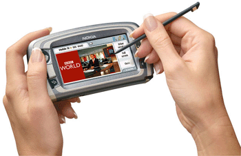 Abbilung Handy-TV Gerät