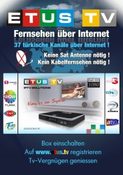 ETUS TV Flyer deutsch vorne