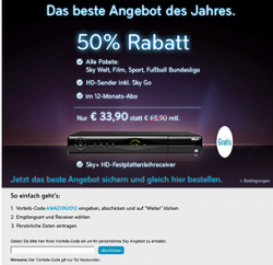 Sky Angebot 2012