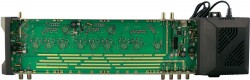 Schwaiger EKU 825 Mini SAT-Kopfstelle für 21/24 Transponder<br />Innenansicht