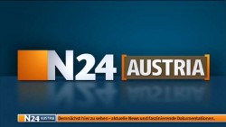 Die Hinweistafel auf N24 Austria<br />Bild: Auerbach Verlag