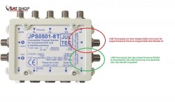 JultecJPS0501-8TN_Unicable-Umsetzer-JULTEC-JPS0501-8TN-mit-Netzteil-erweiterbar-bis-auf-mehrere-100-Teilnehmer-Made-in-Germany.png.jpg (52.82 KiB) 5237 mal betrachtet Jultec JPS Netzteil Anschlüsse (dauerhaft und kontinuierlich/dauerhaft)