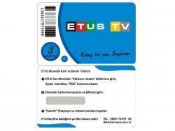 ETUS IP TV Abokarte (Laufzeit 3 Monate)