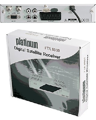 Abbildung Platinum FTA 8000 hinten