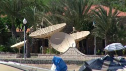 Antennenausrichtung auf den Kapverdischen Inseln
