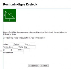 Winkelberechnung