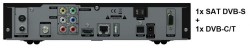 GigaBlue HD 800 SE Plus Linux Twin HDTV Sat- / Hybrid Receiver DVB-S2 + DVB-C/T 1x DVB-S2 Tuner + 1x DVB-C/T Tuner