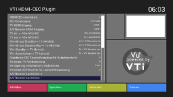 VU-Plus HDMI-CEC Screenshot