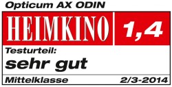Opticum HD AX-ODiN (Test Heimkino 2/3-2014)