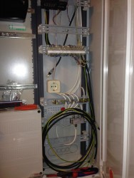 Kabel im Schaltschrank