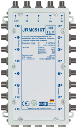 Multischalter 5/16 Jultec JRM0516T (voll receivergespeist) für 1 Satelliten (2. Produktgeneration)