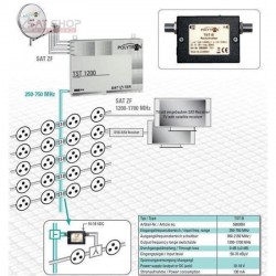 Polytron TST 1200 mit TST-B Rück-Umsetzer