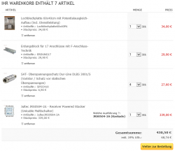 Warenkorb_Satshop-Heilbronn_JultecJRS0504-2A_Erdung_Potentialausgleich