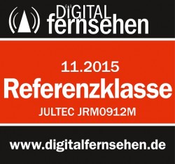 Jultec JRM0912M Test Digitalfernsen Ausgabe  11-2015 = Referenzklasse (M = auch Kaskade)