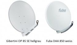 Vergleich = Gibertini_OP_85_SE_hellgrau_Fuba_DAA_850_weiss