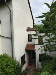 Wand, Erker und Garage