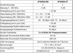 Jultec JPS0502-8T/M technische Daten