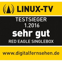 Red Eagle SingleBox LCD Test Linux TV