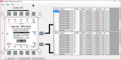 Dur-Line DPC32K 2x16 Vorprogrammierung Screenshot Unicable-Programmer_Software (im Quattro-LNB Modus)