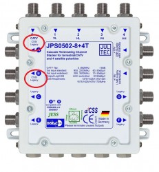 Jultec JPS0502-8+4T Einkabelausgänge (CSS)