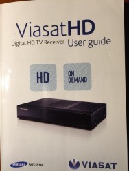 Viasat-Receiver-Bedienungsanleitung