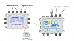 Jultec_JPS0502-8T_Breitband-LNB_Versorgung_JMA111-3A_Verstaerker-selektive-Eingaenge