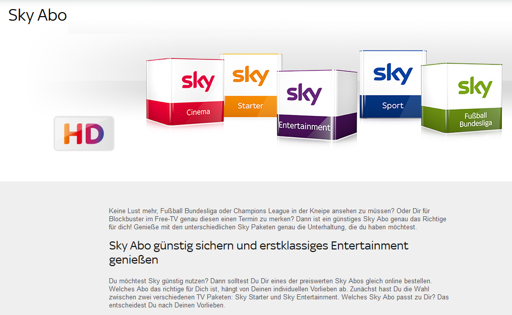 Sky ändert verschlüsselung