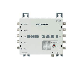 Der Einkabel-Multischalter EXR 2581
