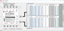 Dur-Line DWB-32 K 2x16 Vorprogrammierung Screenshot Unicable-Programmer Software (im Breitband-/Wideband-LNB Modus)